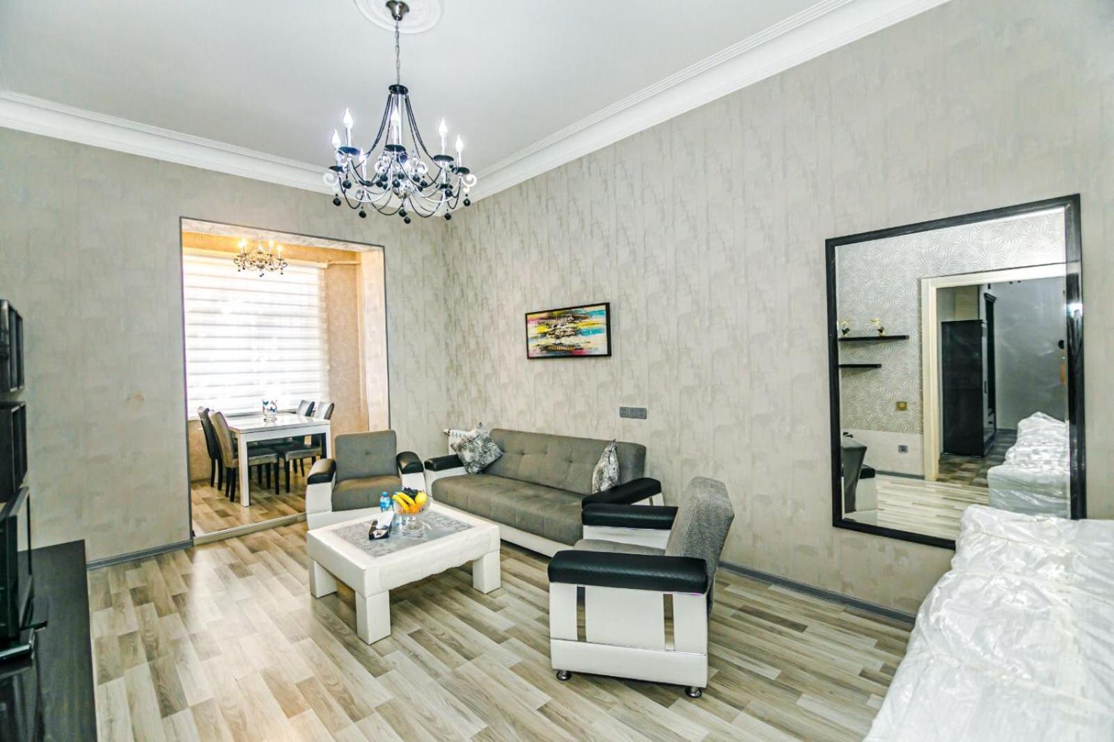 Azneft Square Deluxe Apartment Baku Eksteriør billede