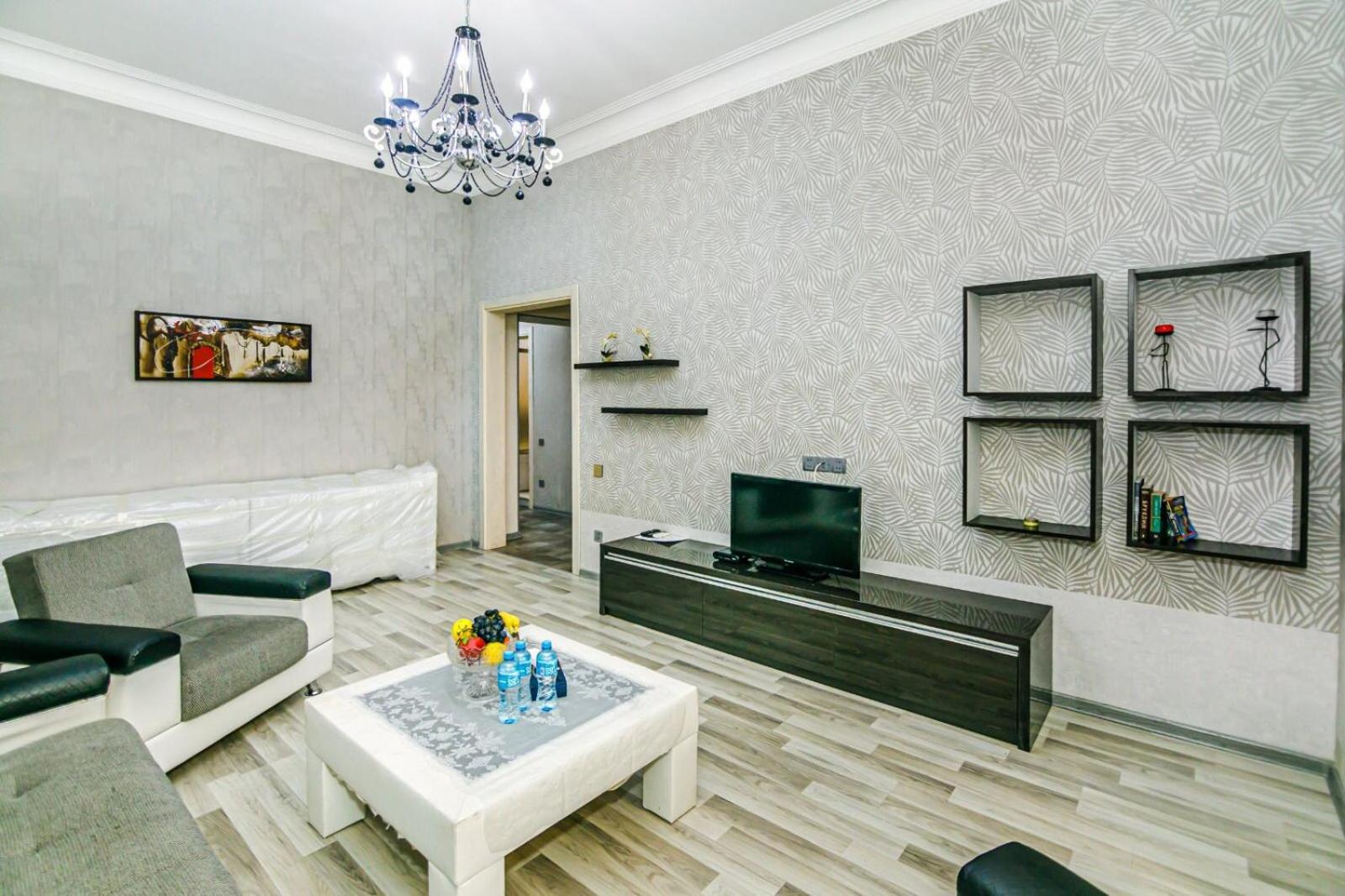 Azneft Square Deluxe Apartment Baku Eksteriør billede