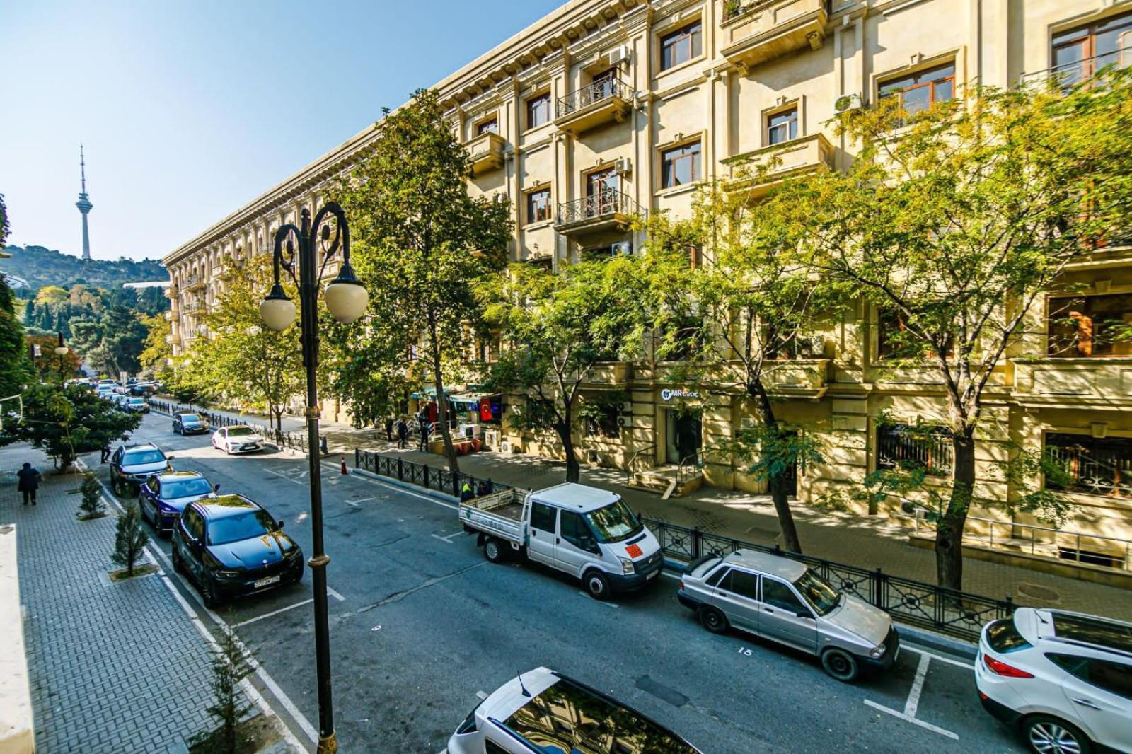 Azneft Square Deluxe Apartment Baku Eksteriør billede